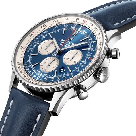 breitling navitimer 01 46mm aurora blue|Breitling Navitimer B01 Chronograph USA Limited Edition .